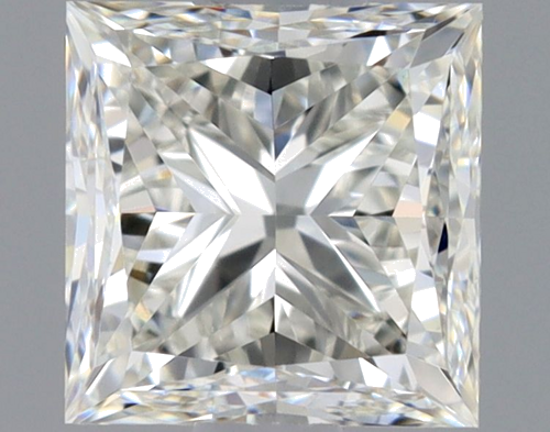 0.5 carat I-VVS2 Natūralus Princess Deimantas (1)