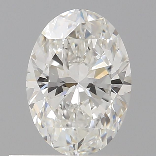 0.52 carat F-VVS2 Natūralus Oval Deimantas (1)