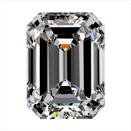 0.3 carat E-VVS1 Natūralus Emerald Deimantas (1)