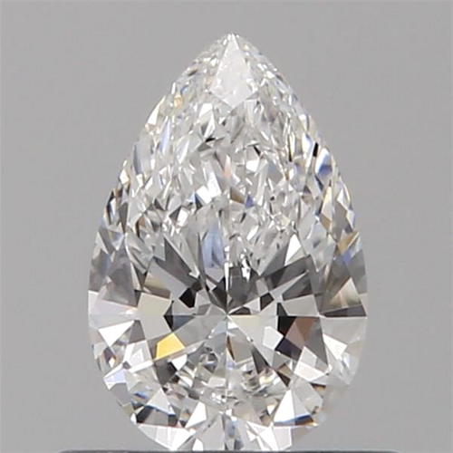 0.44 carat D-VS1 Natūralus Pear Deimantas (1)