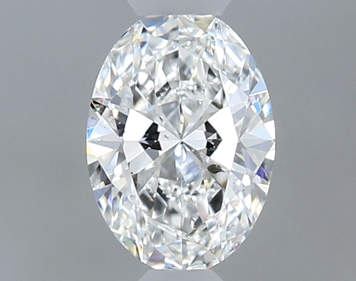 0.3 carat E-SI1 Natūralus Oval Deimantas (1)