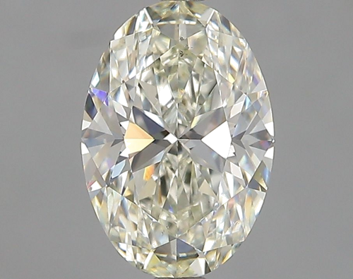 1.53 carat K-SI1 Natūralus Oval Deimantas (1)