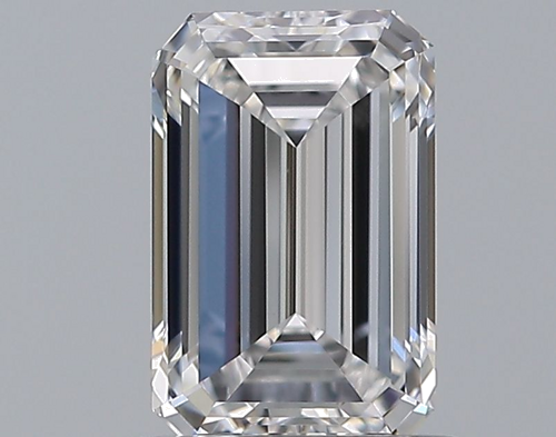 0.9 carat D-VVS2 Natūralus Emerald Deimantas (1)