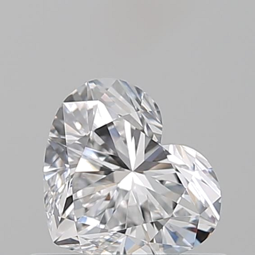 0.53 carat D-VS2 Natūralus Heart Deimantas (1)