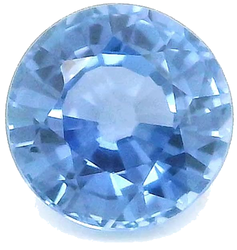 0.7 carat BLUE Round Safyras (1)