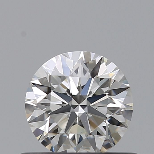 0.5 carat H-VS2 Excellent cut Natūralus Round Deimantas (1)
