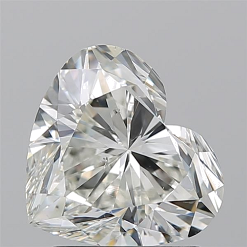 2.01 carat J-SI1 Natūralus Heart Deimantas (1)
