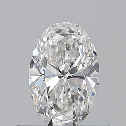 0.5 carat F-IF Natūralus Oval Deimantas (1)