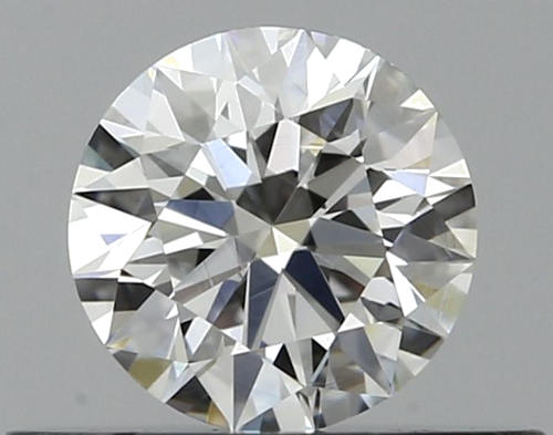 0.32 carat F-VVS1 Excellent cut Natūralus Round Deimantas (1)