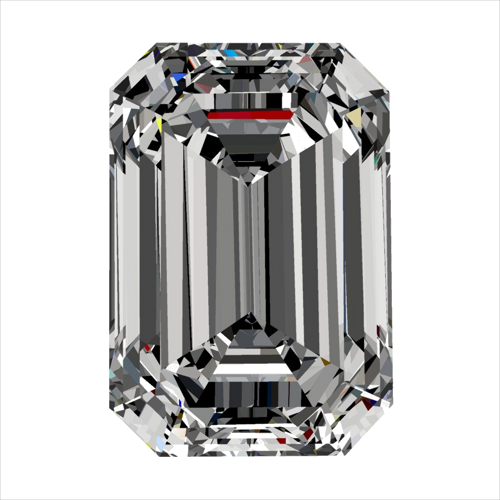 0.42 carat G-VS2 Natūralus Emerald Deimantas (1)
