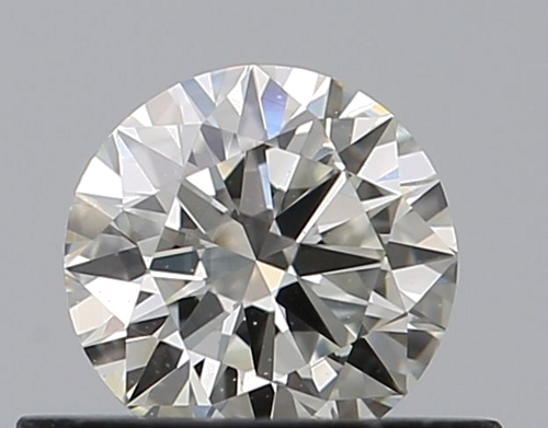 0.43 carat J-VS1 Very Good cut Natūralus Round Deimantas (1)