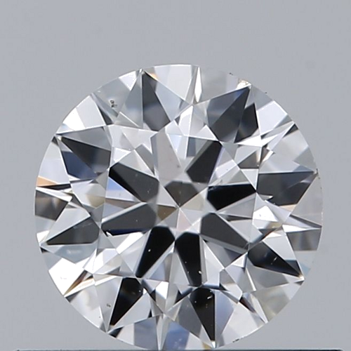 0.5 carat F-SI1 Excellent cut Natūralus Round Deimantas (1)