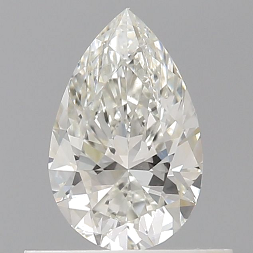 0.5 carat I-SI1 Natūralus Pear Deimantas (1)