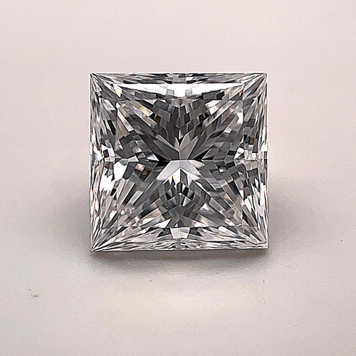 3.0 carat F-SI2 Natūralus Princess Deimantas (1)