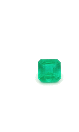 0.4 carat GREEN STEP cut Octagonal Smaragdas (1)