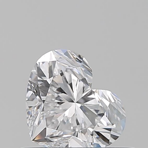 0.5 carat D-VS2 Natūralus Heart Deimantas (1)