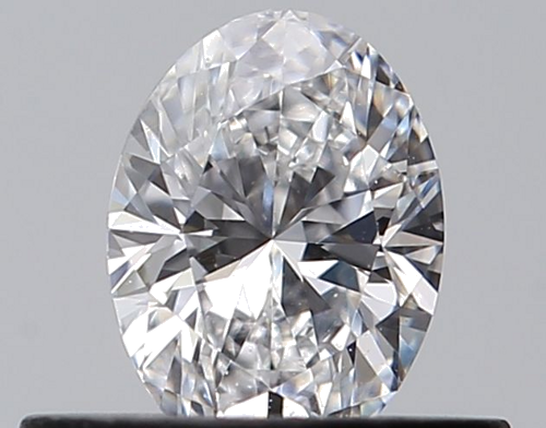 0.4 carat D-VS1 Natūralus Oval Deimantas (1)