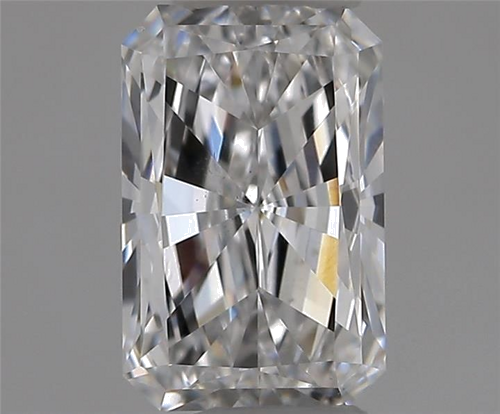 0.5 carat E-SI1 Natūralus Radiant Deimantas (1)