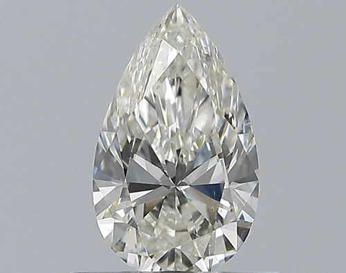 0.58 carat I-SI1 Natūralus Pear Deimantas (1)