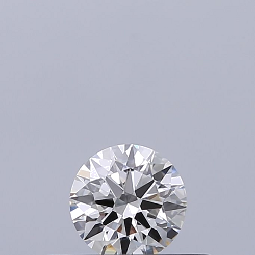 0.23 carat F-VVS1 Excellent cut Natūralus Round Deimantas (1)