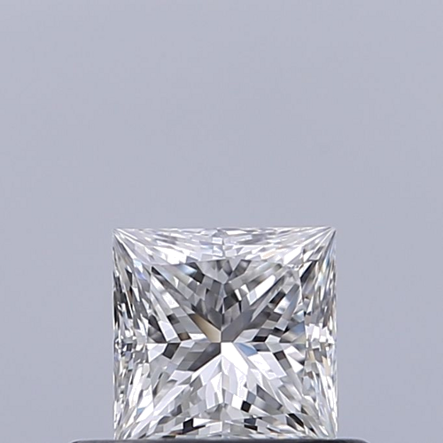 0.41 carat E-VVS2 Natūralus Princess Deimantas (1)