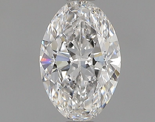 0.5 carat E-SI1 Natūralus Oval Deimantas (1)