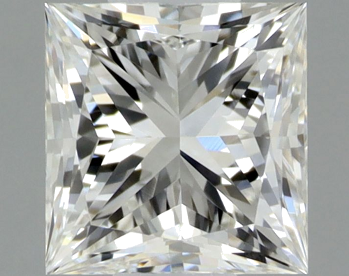 0.46 carat G-VVS2 Natūralus Princess Deimantas (1)