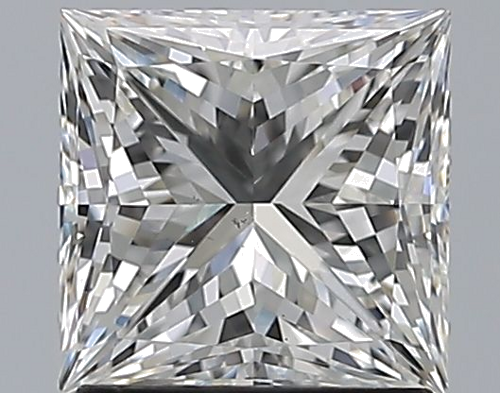 1.61 carat F-VS2 Natūralus Princess Deimantas (1)