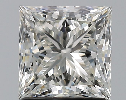 1.62 carat I-VS1 Natūralus Princess Deimantas (1)