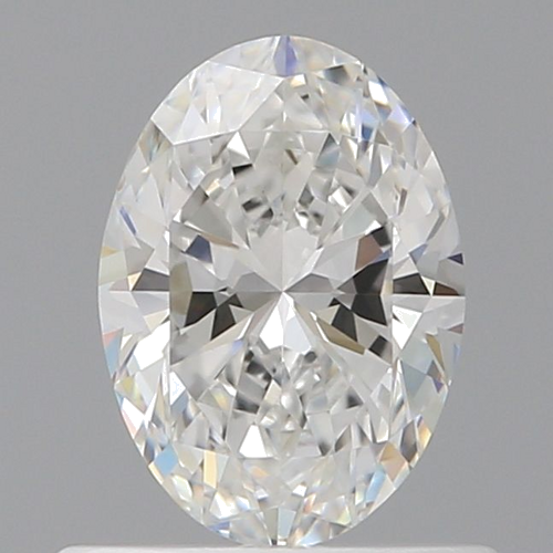 0.6 carat F-VVS1 Natūralus Oval Deimantas (1)