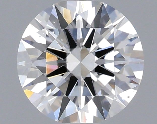 0.56 carat E-SI1 Excellent cut Natūralus Round Deimantas (1)