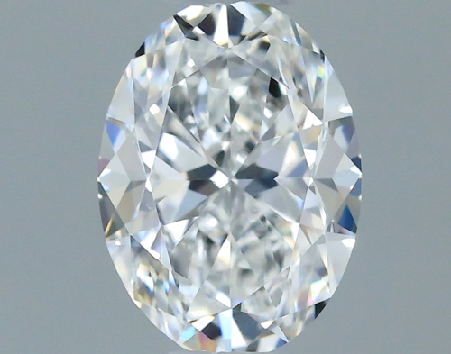 0.4 carat E-VS1 Natūralus Oval Deimantas (1)