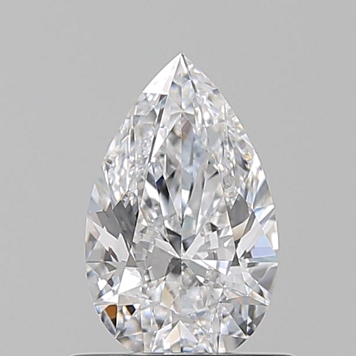 0.72 carat D-IF Natūralus Pear Deimantas (1)