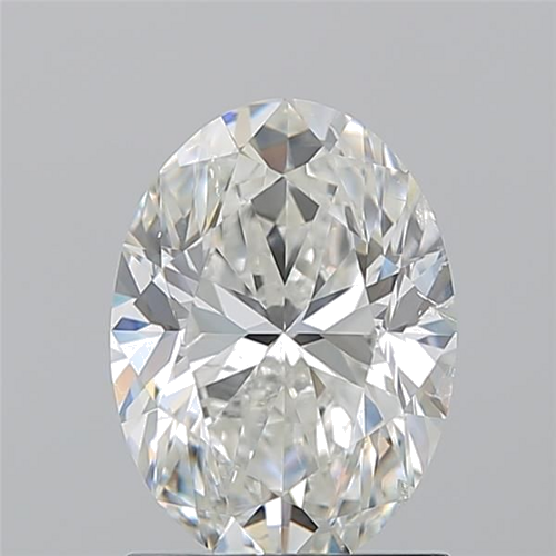 1.5 carat H-SI2 Natūralus Oval Deimantas (1)