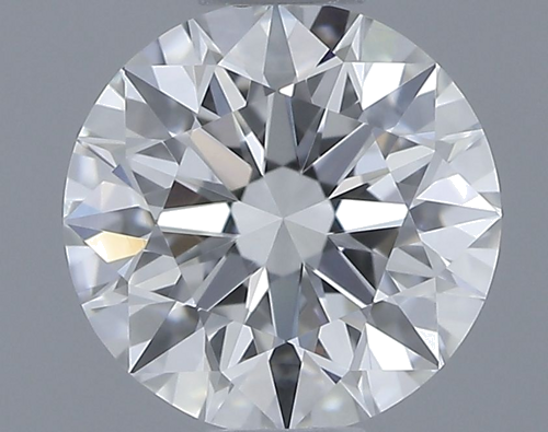 0.66 carat F-VVS2 Excellent cut Natūralus Round Deimantas (1)