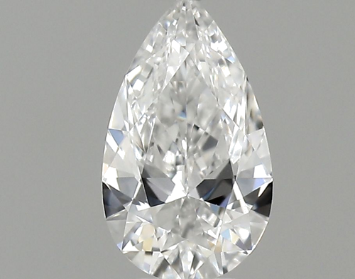 0.23 carat E-VVS2 Natūralus Pear Deimantas (1)