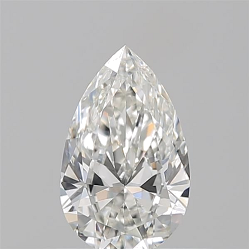 0.5 carat H-VS1 Natūralus Pear Deimantas (1)