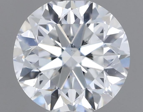 0.5 carat E-SI1 GD cut Natūralus Round Deimantas (1)
