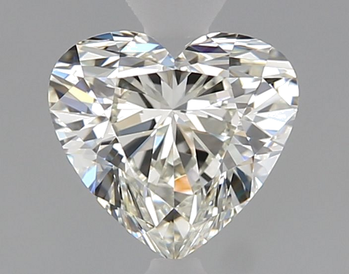 0.7 carat K-VVS2 Natūralus Heart Deimantas (1)