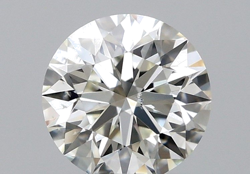 0.53 carat J-SI1 Excellent cut Natūralus Round Deimantas (1)