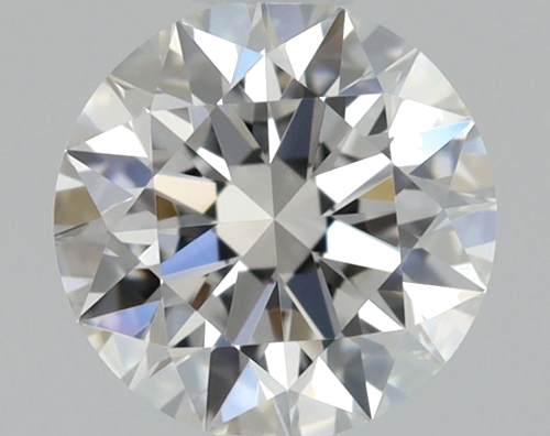 0.38 carat F-VVS1 Excellent cut Natūralus Round Deimantas (1)