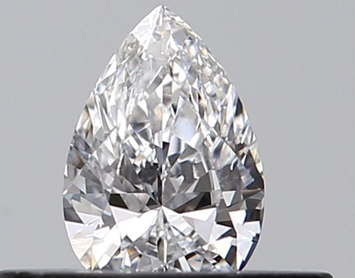 0.23 carat D-VS1 Natūralus Pear Deimantas (1)