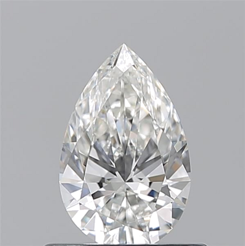 0.51 carat H-VVS2 Natūralus Pear Deimantas (1)