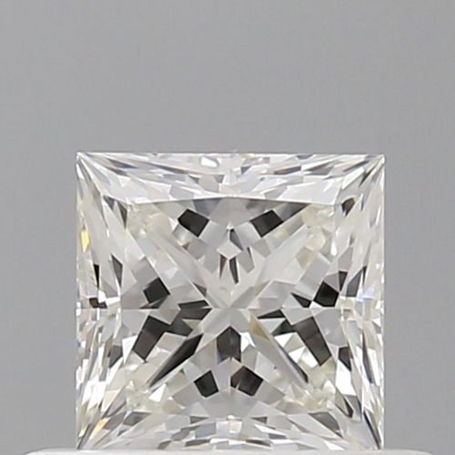 0.5 carat I-VS1 Natūralus Princess Deimantas (1)
