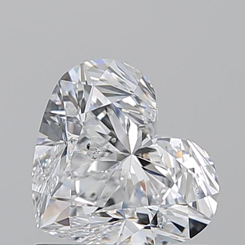 1.01 carat D-SI1 Natūralus Heart Deimantas (1)