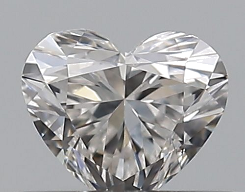 0.3 carat F-VVS1 Natūralus Heart Deimantas (1)