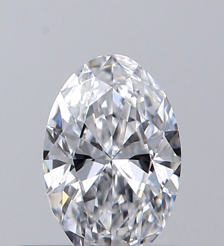 0.3 carat D-VVS1 Natūralus Oval Deimantas (1)