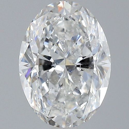 1.7 carat F-SI2 Natūralus Oval Deimantas (1)