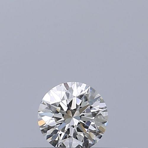 0.18 carat F-VVS1 Excellent cut Natūralus Round Deimantas (1)