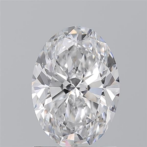 1.33 carat D-SI1 Natūralus Oval Deimantas (1)